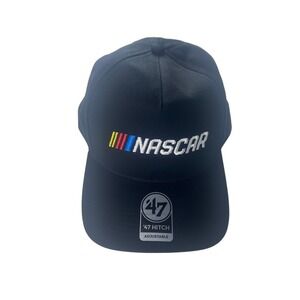 NASCAR 47 Brand Adjustable Hitch Cap Black Racing Hat OSF NEW